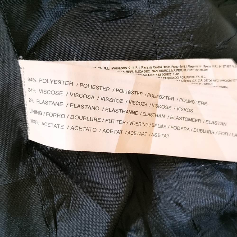 Mango Suit Blazer Black - Picture 15 of 17